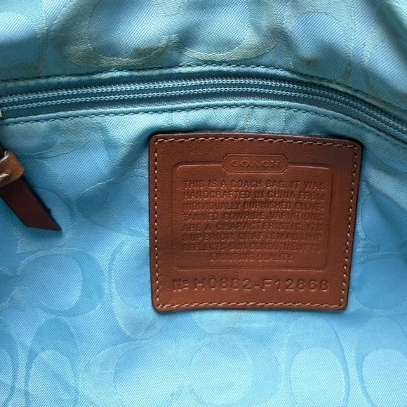 🤎Coach smooth brown leather shoulder bag🤎 - Picture 10 of 10